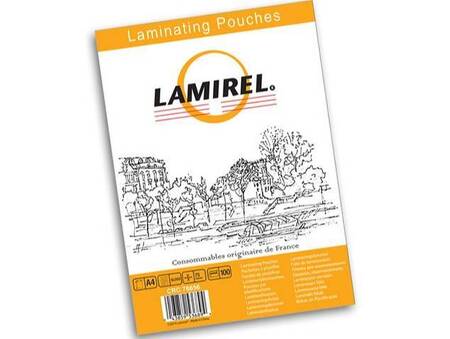 Пленка для ламинирования LA-78656 Lamirel,  А4, 75мкм