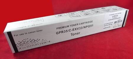 Тонер-картридж Canon iR 2520/2520i/2525/2525i/2530 С-EXV33/GPR-35/NPG-51 (туба 600г) 14.6K ELP Imaging®