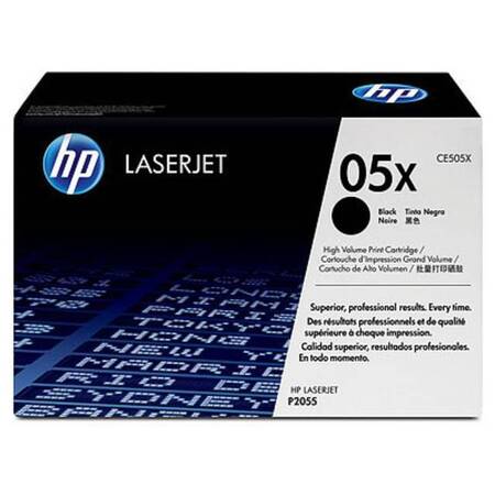 Оригинальный картридж HP (05X) CE505XD,  ресурс (2*6500 стр) для HP LaserJet P2035/2055.