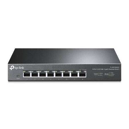 TP-Link TL-SG108-M2 8-портовый настольный коммутатор 2,5 Гбит/с, стальной корпус