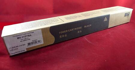 Тонер-картридж Sharp MX 2600N/3100N/2601N/3101N/4100/4101N/5000N/5001N (MX-31GTBA) black 18K (туба 375г) ELP Imaging®