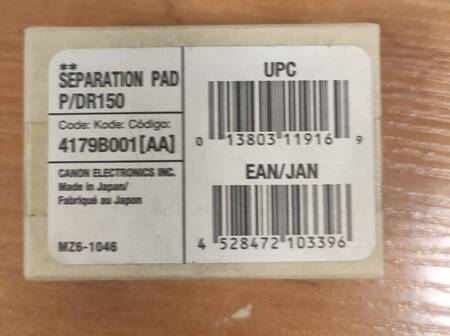 Площадка отделения Canon Separation Pad для P-150