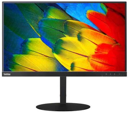 МОНИТОР 23.8 Lenovo ThinkVision T24m-10 Black с поворотом экрана  (IPS,1920x1080,6 ms,178°/178°,250 cd/m,1000:1,+HDM, +