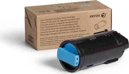 Тонер-картридж XEROX VersaLink C500/C505 голубой (9,0K)