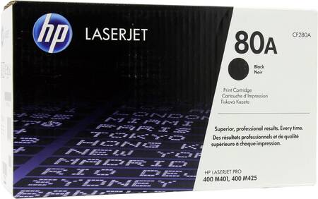 Картридж HP 80A лазерный (2560 стр)