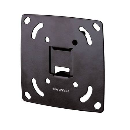 Кронштейн Kromax OPTIMA-100 черный для TV 10-28, настенный фиксированный, max VESA 100x100, от стены 23.5мм
