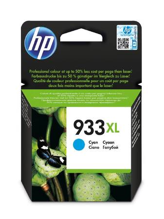 Картридж HP 933XL струйный голубой увеличенной емкости (825 стр)