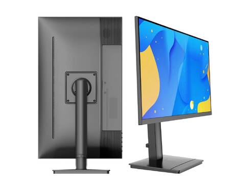 МОНИТОР 23.8 BRAVUS BVG2430 Black с поворотом экрана (IPS, 1920x1080, 100Hz, 5 ms, 178°/178°, 250 cd/m, 1200:1, +HDMI,