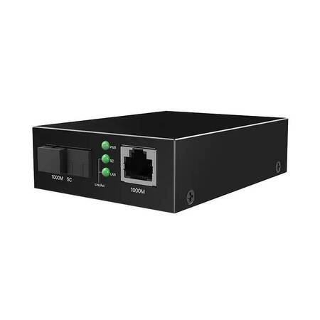 Tenda TFC300A Медиаконвертер одномодовый, RJ-45x1 Гбит/с, SCx1 Гбит/с, до 3 км