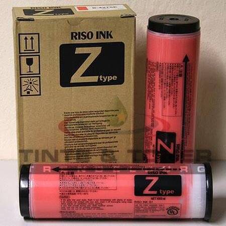 Оригинальная краска S-8114E для RISO MZ/RZ/EZ Красная E type (1000мл)