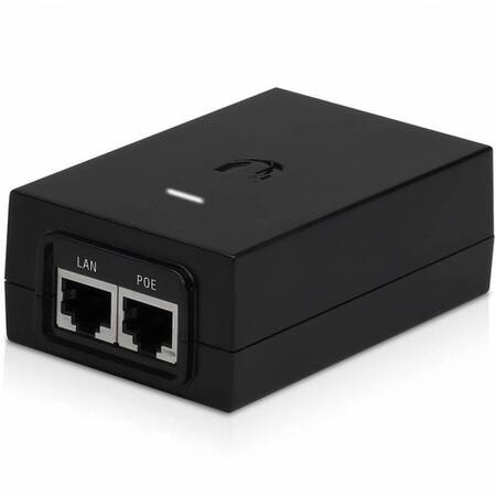 Ubiquiti POE-48-24W-G Блок питания 48В 0.5А Passive PoE, стандарт передачи данных Gigabit Ethernet