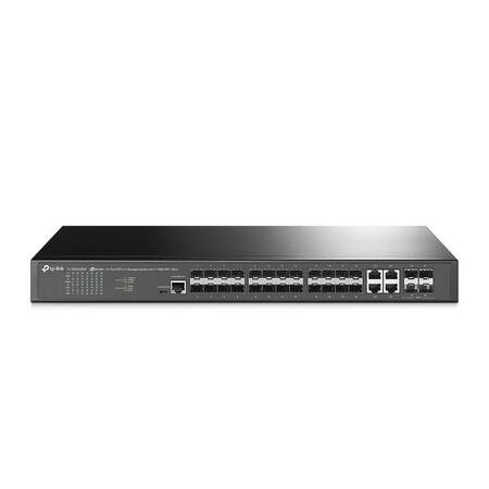 TP-Link TL-SG3428XF JetStream 24-портовый управляемый коммутатор уровня 2+ с 4 портами SFP+ 10 Гбит/с