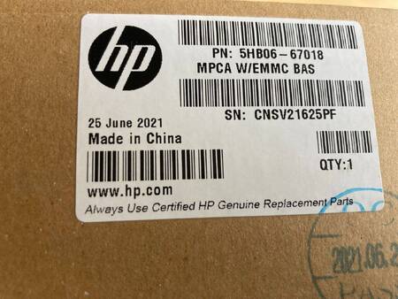 Плата форматера HP DJ T210/T230/T250 (5HB06-67018)