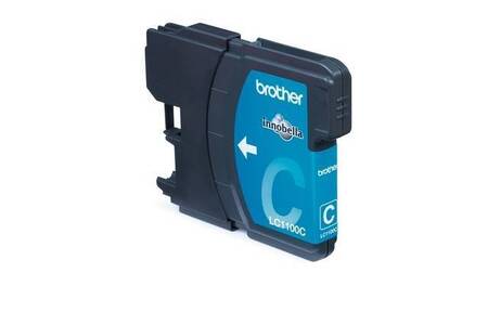 Картридж Brother LC1100C DCP-385C, DCP-6690CW, MFC-990CW синий (Cyan), 325 стр. (5% заполнение)