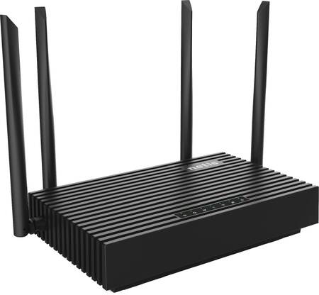 Netis N6 Двухдиапазонный гигабитный роутер Wi-Fi 6 AX1800, 2,4-5ГГц / 574-1201 Мбит/с, LAN 4x1 Гбит/с, WAN 1x1 Гбит/с