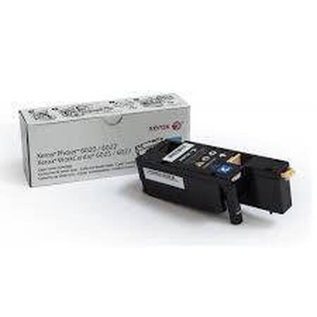 Тонер-картридж XEROX Phaser 6020/22/WC 6025/27 голубой (1K)