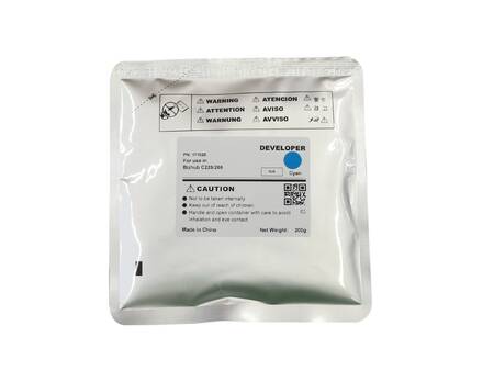 Девелопер для KONICA MINOLTA Bizhub C226/C266 Cyan 170г/87000стр. CET