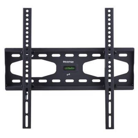 Кронштейн Kromax STAR-44 черный для TV 26-55, настенный наклонный, max VESA 400x400, от стены 75мм, наклон ±12°