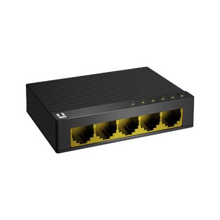 Netis ST3105GC Коммутатор неуправляемый, 5 портов, 5х1 Гбит/сек, настольный, пластиковый корпус