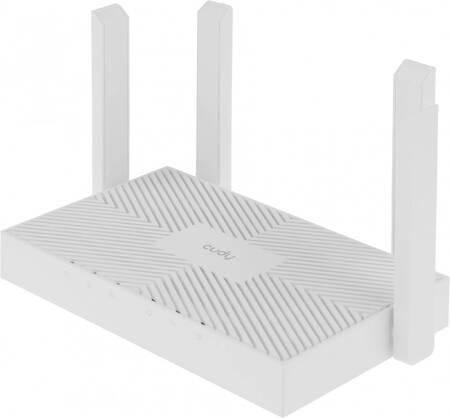 Cudy WR1300E Wi-Fi роутер АС1200, 2,4/5 ГГц, до 1167 Мбит/с, LAN 2x1 Гбит/с, WAN 1x1 Гбит/с, MU-MIMO, белый, 4 антенны