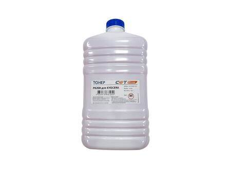 Тонер для KYOCERA ECOSYS M5521cdn Magenta (PK208) 500г/бут. (TK-5220M/TK-5230M/TK-5240M/TK-5430M/TK-5440M) CET