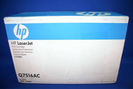 Контрактный картридж HP 16A лазерный черный (12000 стр)