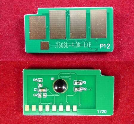 Чип (MLT-508-Y) Yellow, 4K для Samsung CLP-615/620/670  ELP Imaging®
