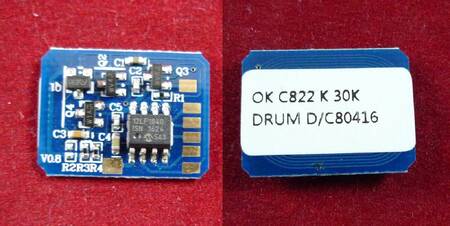 Чип OKI C822/831/841 DRUM (44844408) Black, 30K ELP Imaging®
