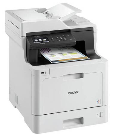 Многофункциональное устройство Brother DCP-L8410CDW цветной, A4, 31 стр/мин, дуплекс + строго 1шт TN421BK