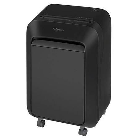 Шредер Fellowes® Powershred® LX211, черный, DIN P-5, 2х12 мм, 15 лст., 23 лтр, Jam Proof™, SafeSense