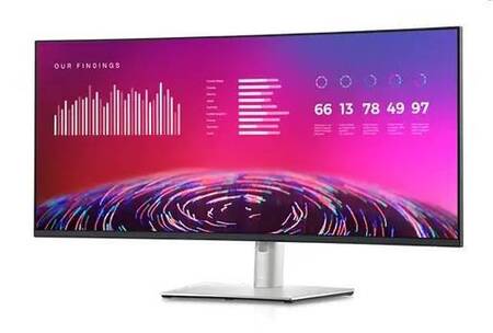МОНИТОР 37.5 DELL U3821DW Black-Silver (IPS, изогнутый, 3840x1600, 5 ms, 178°/178°, 300 cd/m, 1000:1, +2xHDMI 2.0)