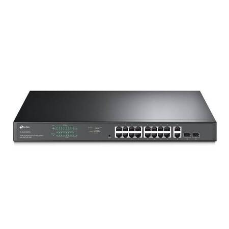 TP-Link TL-SG1218MPE Easy Smart 18‑портовый гигабитный коммутатор с 16 портами PoE+, 2 комбо гигабитных SFP-слота