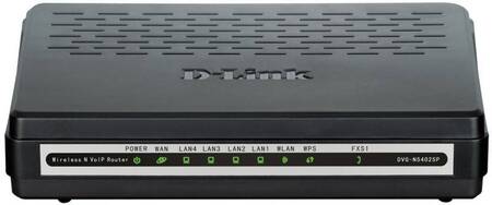 D-Link DVG-N5402SP/1S Беспроводной маршрутизатор с 1 FXS-портом