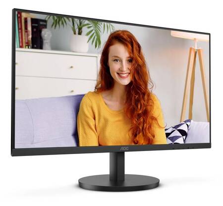 МОНИТОР 27 AOC U27B3A Black (4K, IPS, 3840x2160, 4 ms, 178°/178°, 350 cd/m, 20M:1, +2xHDMI 2.0, +DisplayPort 1.4, +MM)