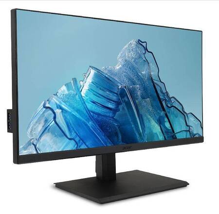 МОНИТОР 27 Acer Vero B277KC3bmipruzx Black с поворотом экрана (IPS, 3840x2160, 4 ms, 178°/178°, 350 cd/m, 100M:1,HDMI)