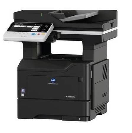 МФУ Konica-Minolta bizhub 4752 монохромное А4, 47 стр./мин. 35000стр./мес. сеть, дуплекс, лоток 500+100стр.  2GB