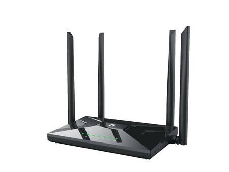 Netis NC65 Двухдиапазонный гигабитный Wi-Fi роутер AC1200, 2,4-5ГГц / 300-867 Мбит/с, LAN 3x1 Гбит/с, WAN 1x1 Гбит/с