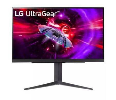МОНИТОР 27 LG 27GR83Q-B Black с поворотом экрана (IPS, 2560x1440, 240Hz, 1 ms, 178°/178°, 500 cd/m, 1000:1, +2хHDMI)
