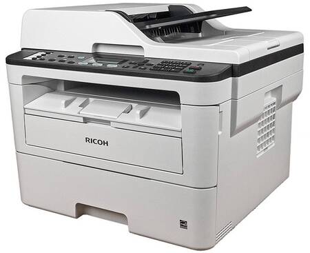 МФУ лазерное ч/б Ricoh SP 230SFNw (А4, 30 стр/мин, копир/принтер/сканер/факс/дуплекс, автоподатчик, 256МБ, USB2.0, Ether