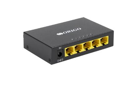 ORIGO OS1205/A1A Неуправляемый коммутатор 5x100Base-TX, корпус металл